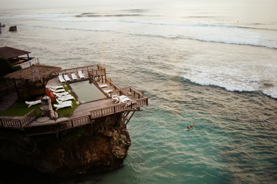 Bali Exotic Beach Villa With Romantic Pool Garden