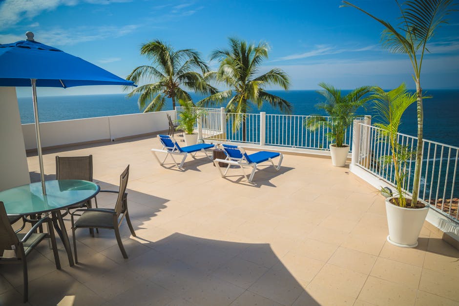 Europe Coastal Luxury Resort With Sunset Ocean Terraces