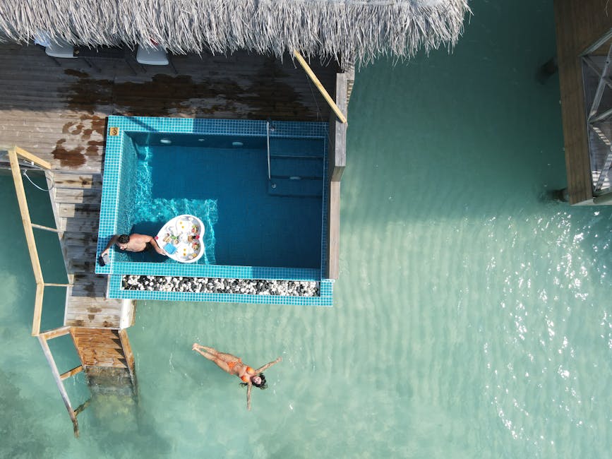 Island Sunset Paradise Retreat With Infinity Lagoon Villas