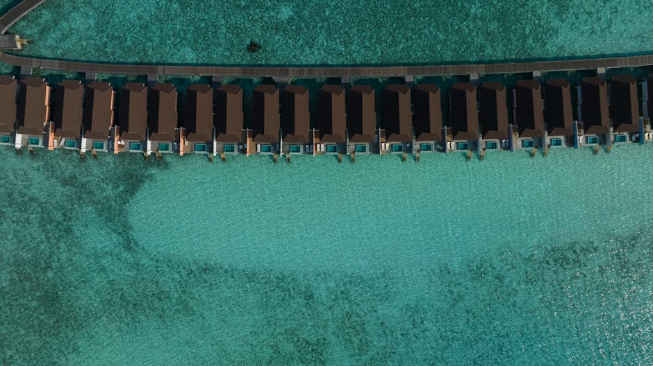 Maldives Sapphire Lagoon Villas Surrounded By Coral Paradise