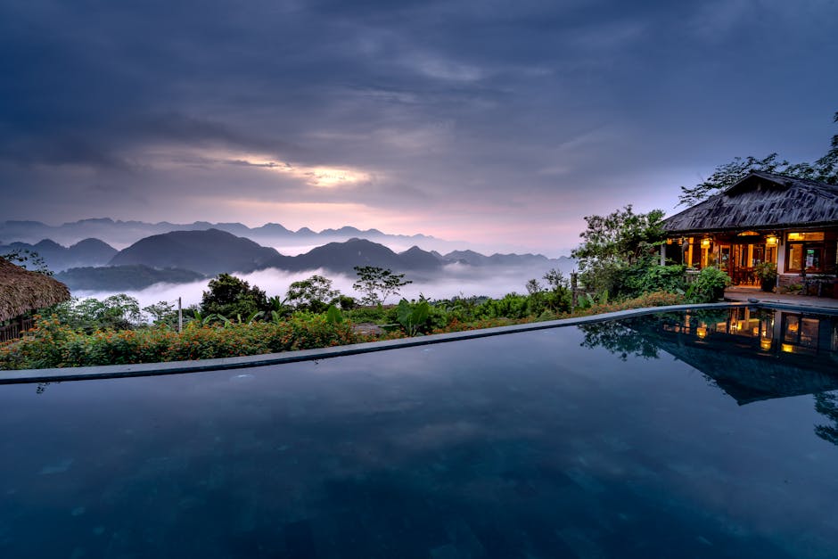 Tropical Island Oasis Featuring Sunset Infinity Villas
